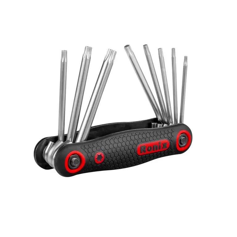 خرید ست آچار ستاره‌ای تاشو ۸ عددی رونیکس مدل ۲۰۲۱